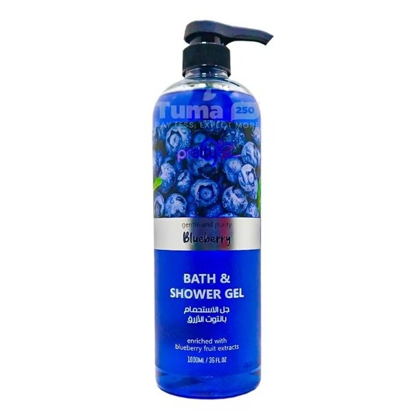 Pretty Be Blueberry Bath & Shower Gel, 1000ml