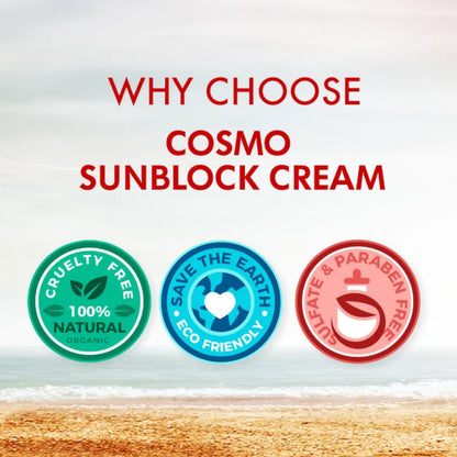 Cosmo Sunblock Cream with Spf50, 100ml