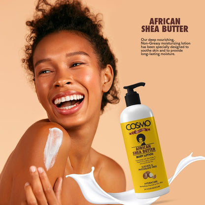 Cosmo Beauty Body Lotion with African Shea Butter, 1000ml