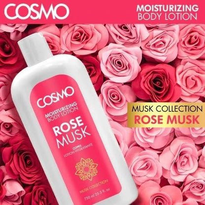 Cosmo Oud Musk Body Lotion, 750ml