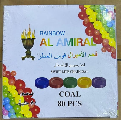 AL AMIR SWIFT LIGHT CHARCOAL 80 PCS
