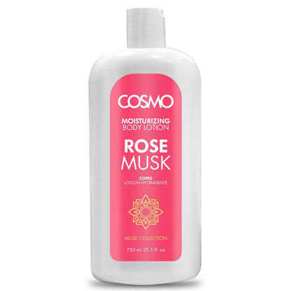 Cosmo Rose Musk Body Lotion, 750ml