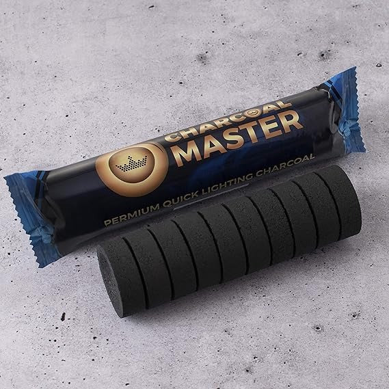 Golden Charcoal Roll, 10 Pieces