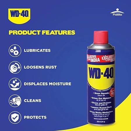 WD-40 Multi-Use Lubricant Product 420 ml
