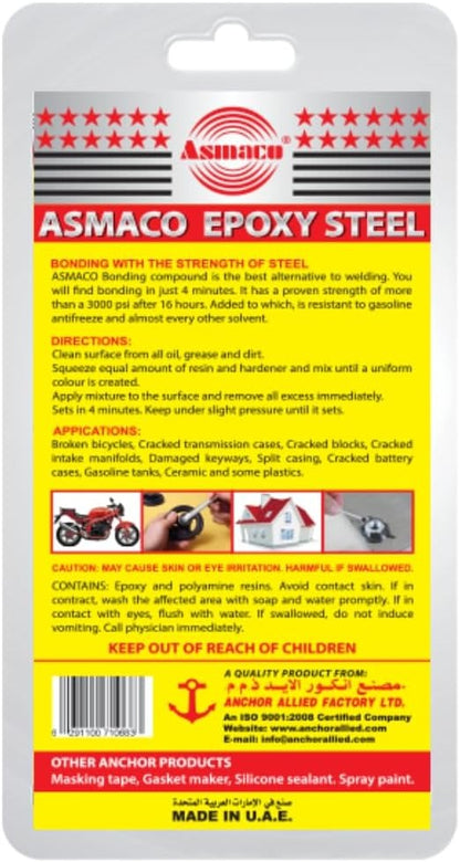 Asmaco Epoxy Steel Adhesive, 57g