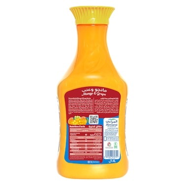 Almarai Mango & Grape Juice No Added Sugar, 1.4L