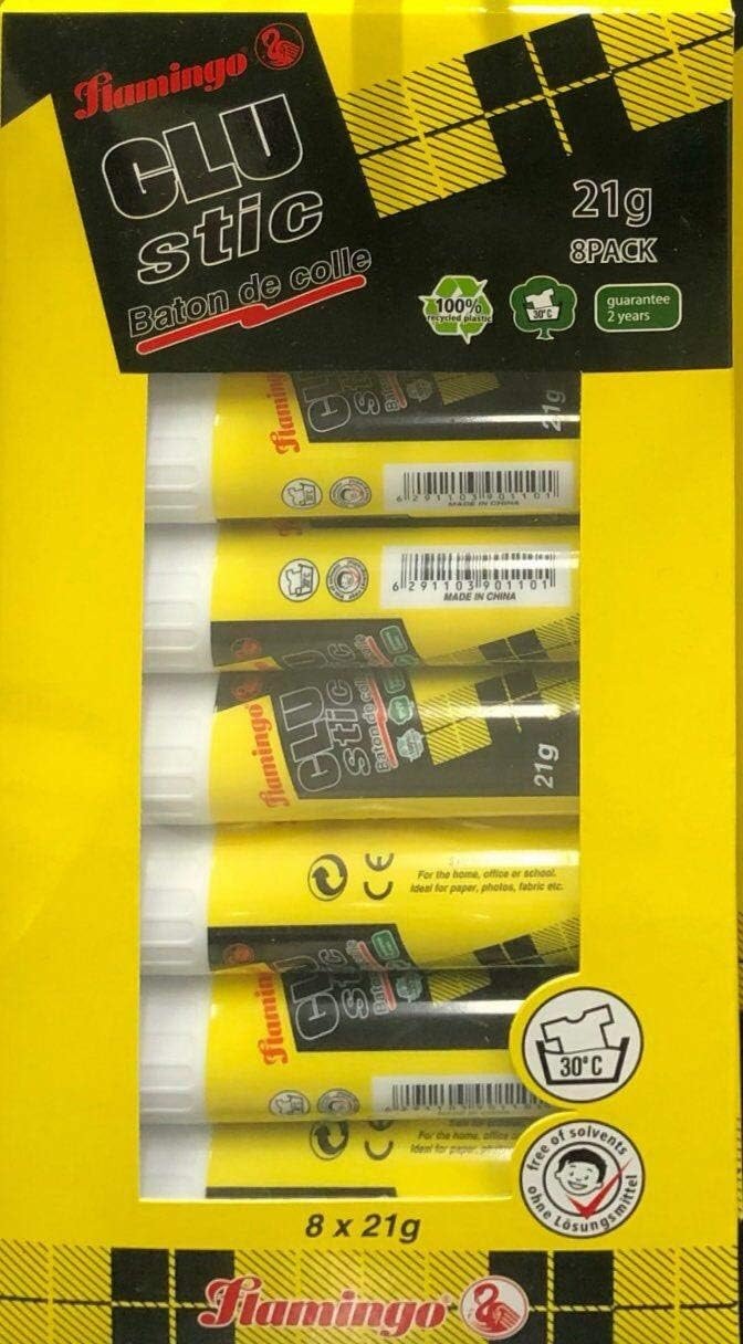 Flamingo Glue Stick 8x21gm GS21