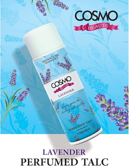 Cosmo Lavender Perfumed Talc, 250g