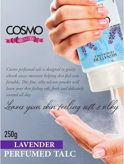Cosmo Lavender Perfumed Talc, 250g