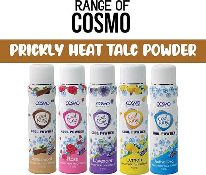 Cosmo Sandalwood Perfumed Talc, 250g
