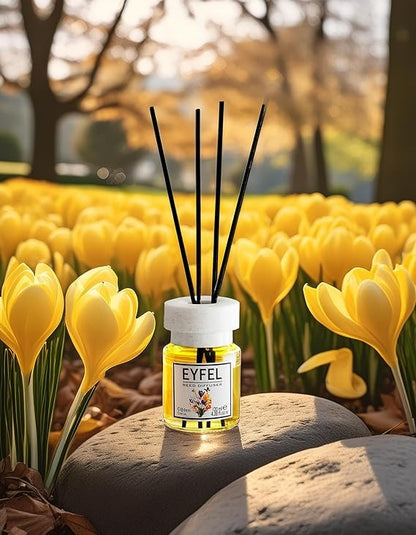 Eyfel Reed Diffuser Crocus Air Freshener, 120ml