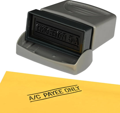 Xstamper VX self-inking stamp A/C Payee Only - Blue