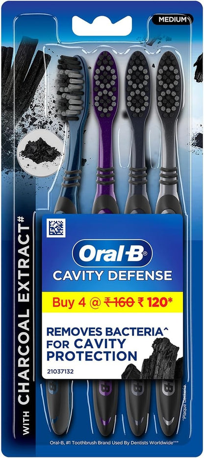 Oral-B Cavity Defence Toothbrush, 4 Pieces
