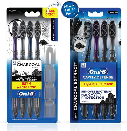 Oral-B Cavity Defence Toothbrush, 4 Pieces