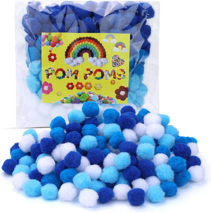 Pom Pom Craft Item, 160 Pieces