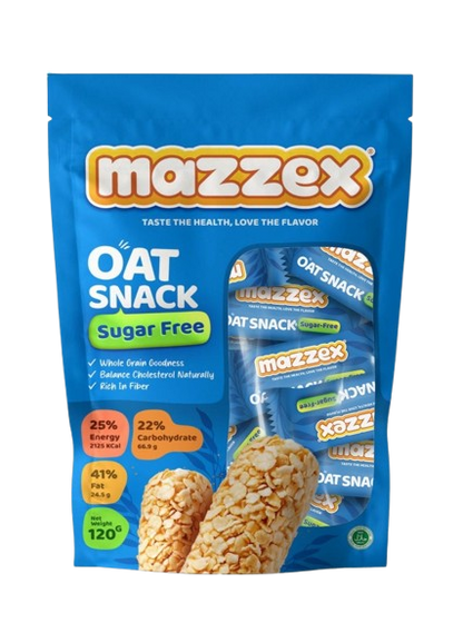 Mazzex Oatmilk Choco Sugar Free, 120g