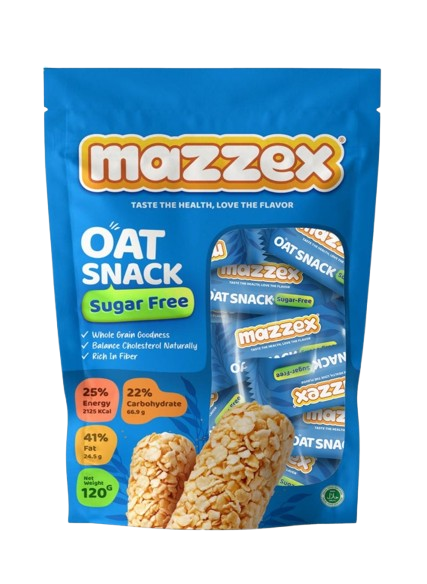 Mazzex Oatmilk Choco Sugar Free, 120g