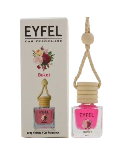 Eyfel Bouqeut Car Air Freshener Diffuser, 10ml