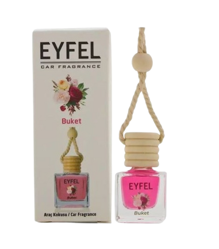 Eyfel Bouqeut Car Air Freshener Diffuser, 10ml
