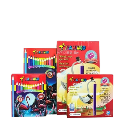 Flamingo Color Pencil, 6 Pieces