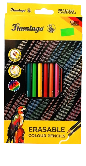 Flamingo Erasable Colour Pencil