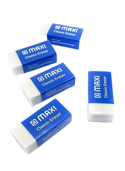 Flamingo Eraser, 3 Pieces