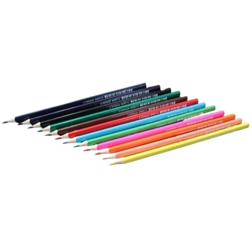 Dishyer Color Pencil Metal Box, 12 Pieces