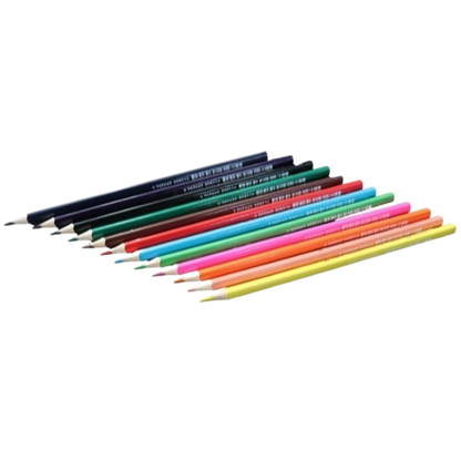 Dishyer Color Pencil Metal Box, 12 Pieces