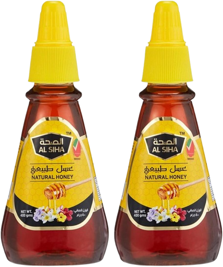 AL Siha Natural Honey, 2x400g