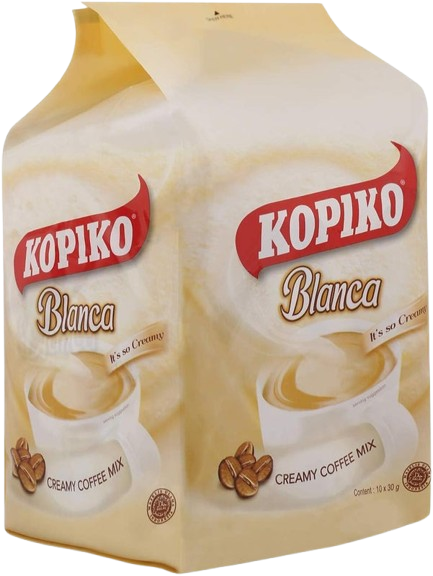 Kopiko Blanca Instant Coffee Sachets, 10x30g