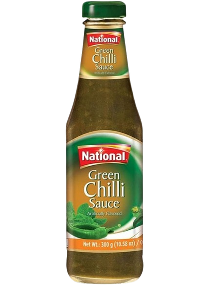 National Green Chilli Sauce, 300g