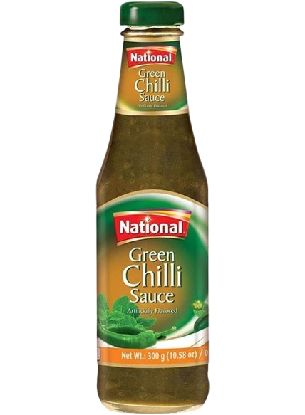 National Green Chilli Sauce, 300g