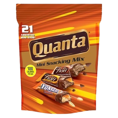 Quanta Milk Chocolate Mini Snacking Bars Mix, 314g