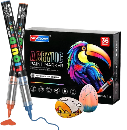 Skyglory Artists Markers 36 Pieces