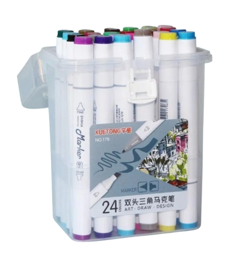 Xuetong Multi Color Marker Mp-2588-18, 18 Pieces