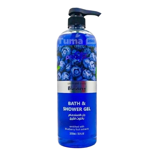 Pretty Be Blueberry Bath & Shower Gel, 1000ml