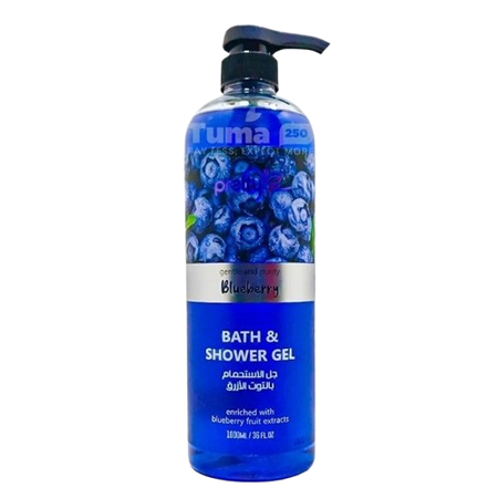 Pretty Be Blueberry Bath & Shower Gel, 1000ml
