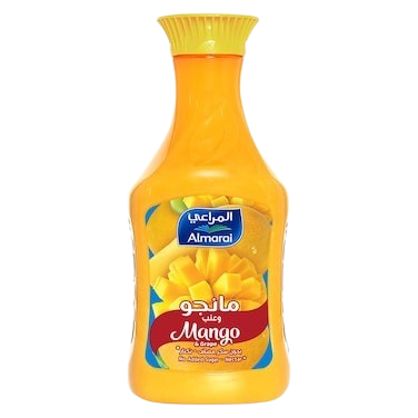 Almarai Mango & Grape Juice No Added Sugar, 1.4L