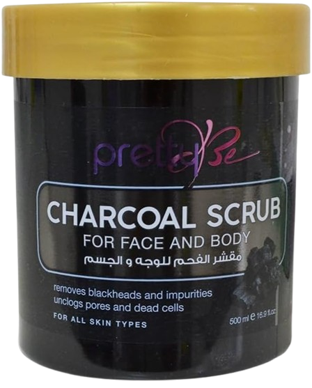 Pretty Be Charcoal Scrub, 500ml
