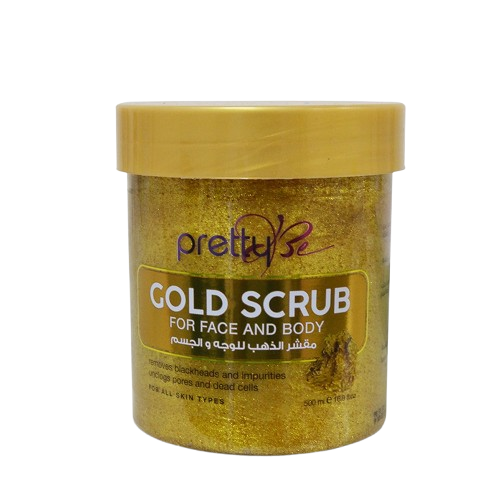 Pretty Be Gold Face & Body Scrub, 500ml