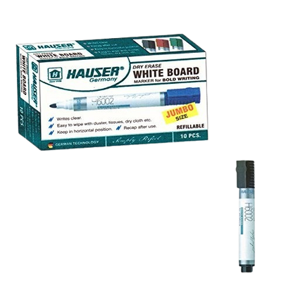 Hauser White Board Marker H6126, 6 Pieces