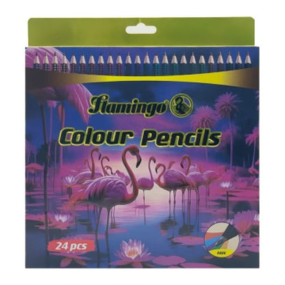 Flamingo F537 Colour Pencils, 48 Pieces