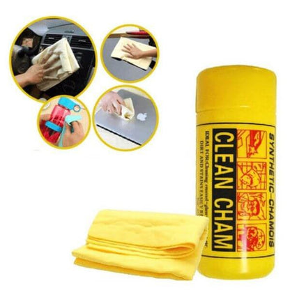 Clean Cham Synthetic Chamois, 66x43cm