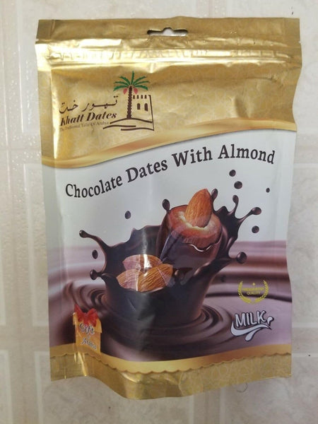 Khatt Dates Chocolate Dates With Almond 300g