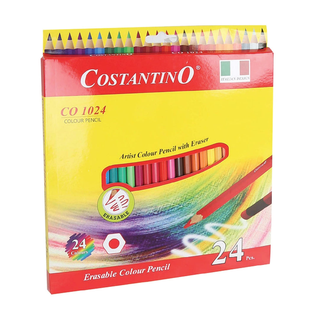 Costantino Co1024 Colour Pencils, 24 Pieces
