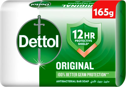 Dettol Original Soap Bar, 6x165g