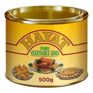 Hayat Pure Vegetable Ghee, 500g
