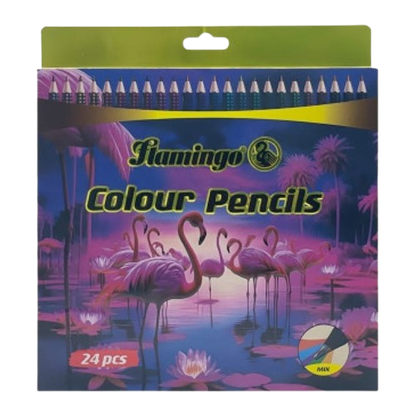 Flamingo F537 Colour Pencils, 48 Pieces