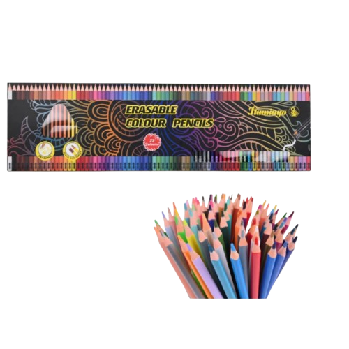 Flamingo F-546 Erasable Colour Pencil