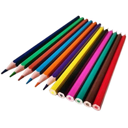 Flamingo Color Pencils, 6 Pieces F-522